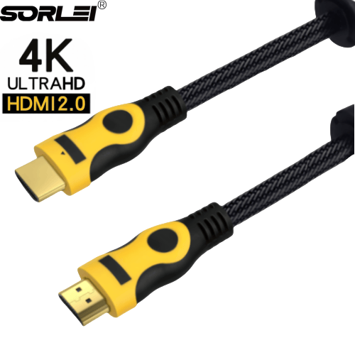 2.0V Deluxe Ultra speed version 4K 19+1 pure copper gold plated HDMI cable