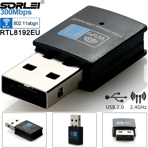 300Mbps RTL8192EU Comfast Wifi Network Accessories Network Card Quad WiFi Adapter Wireless Dongle